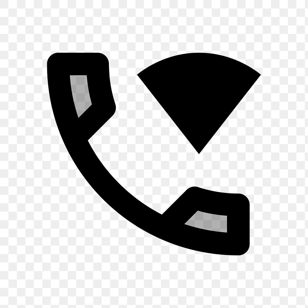 Wifi Calling png, communication icon, two tone style