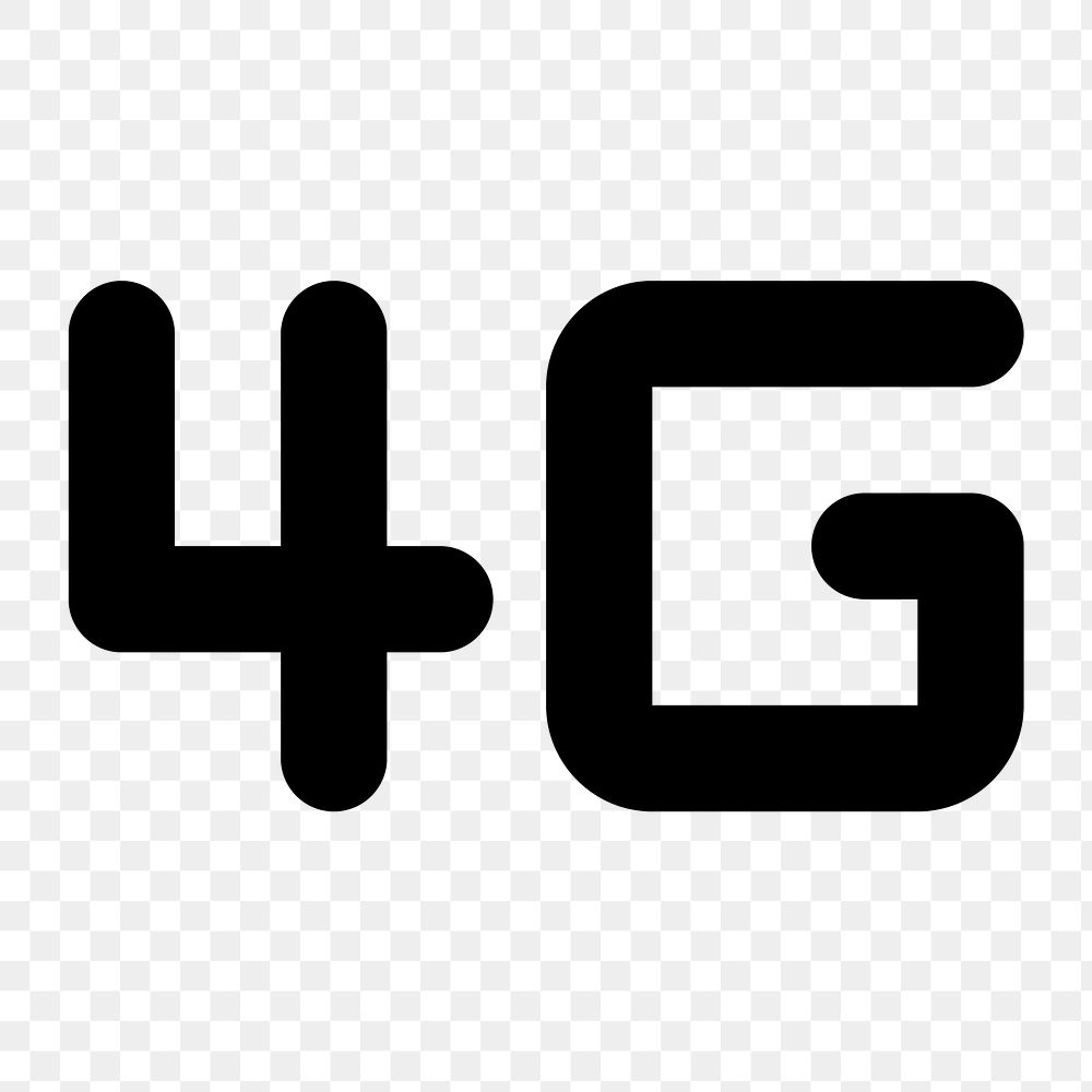 4G Mobiledata, device icon, round symbol style