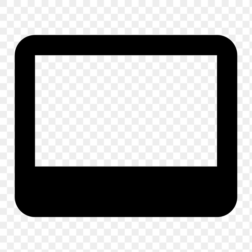 PNG Video Label icon, audio & video, filled style, transparent background