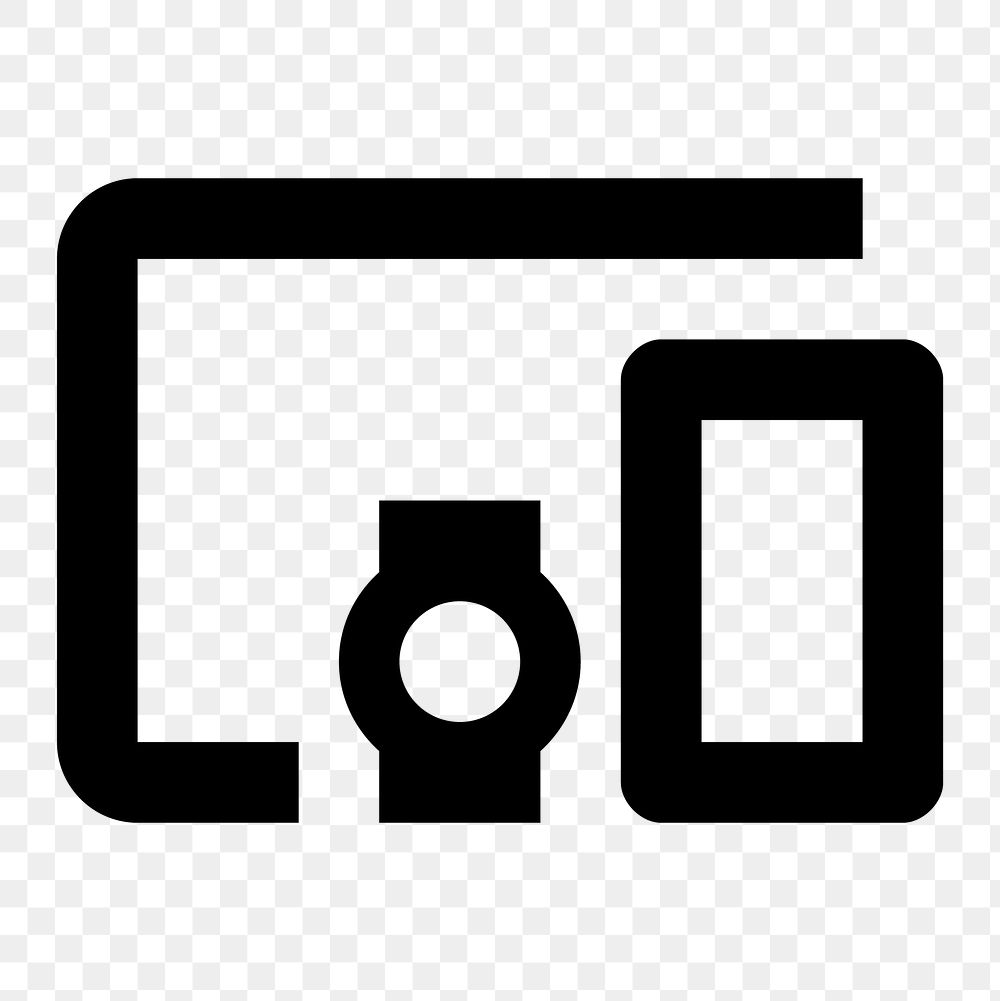 PNG Devices Other, hardware icon, outlined style, transparent background