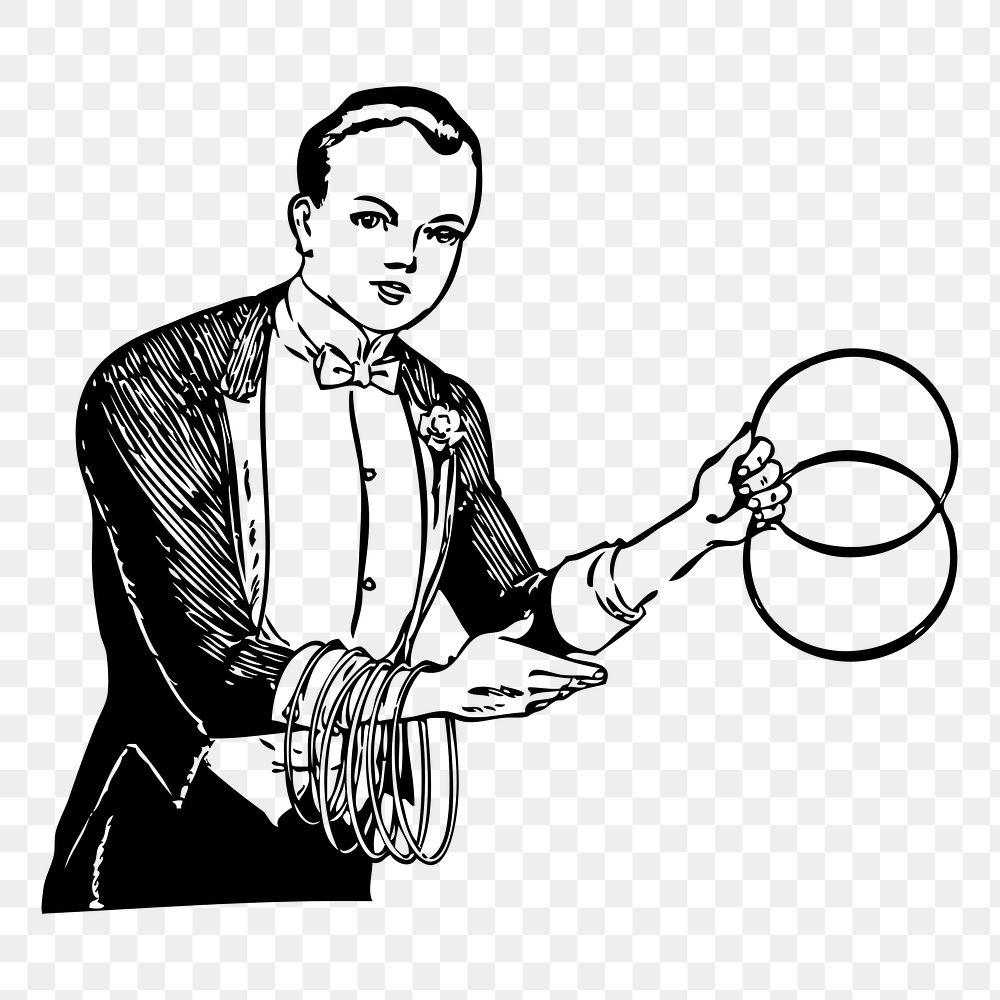 Circus juggler png clipart, transparent background. Free public domain CC0 graphic