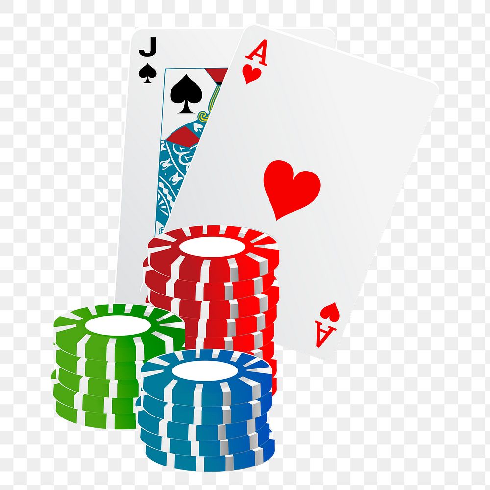 Poker game png sticker, transparent background. Free public domain CC0 image.