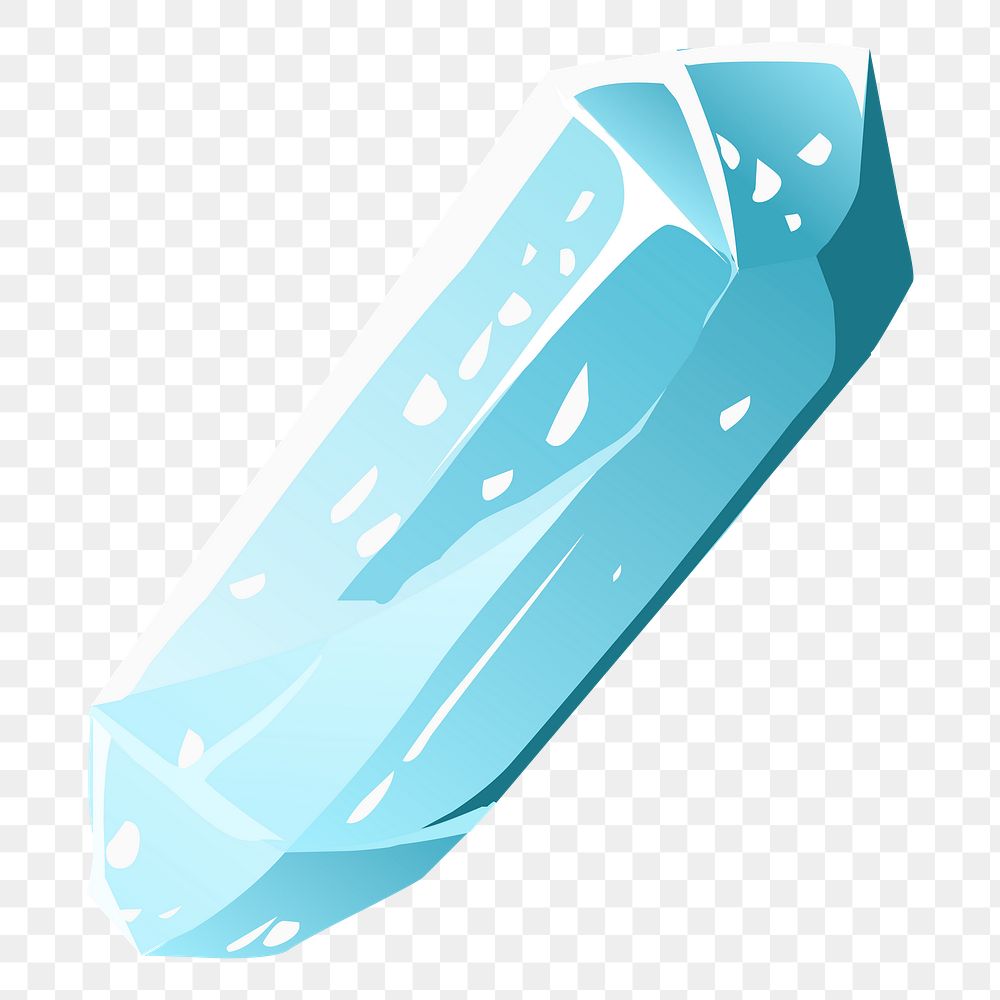 Blue gem png sticker gaming icon illustration, transparent background. Free public domain CC0 image.