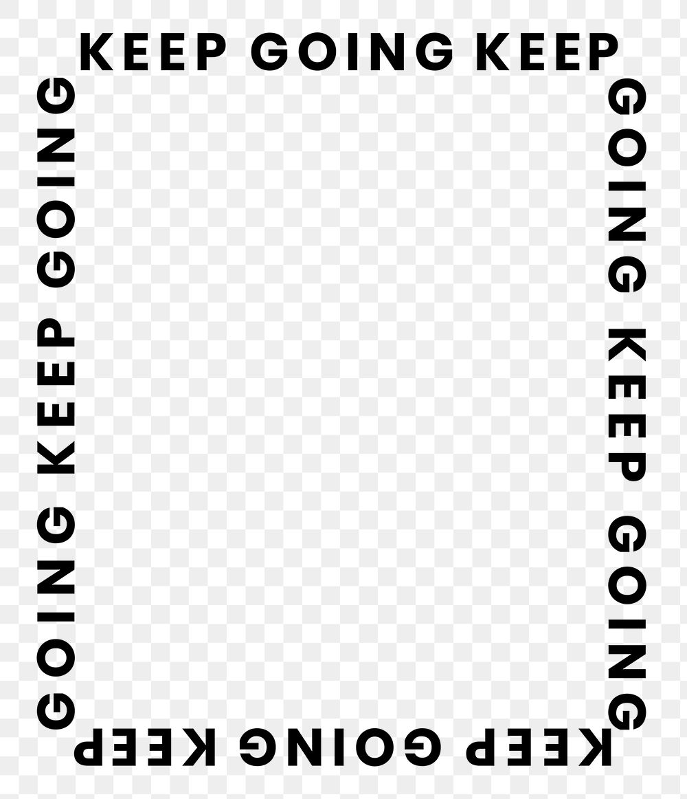 Png text keep going in square on transparent background