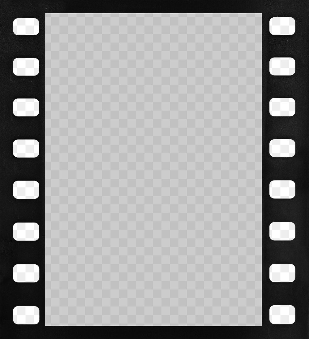 Film frame png transparent clipart