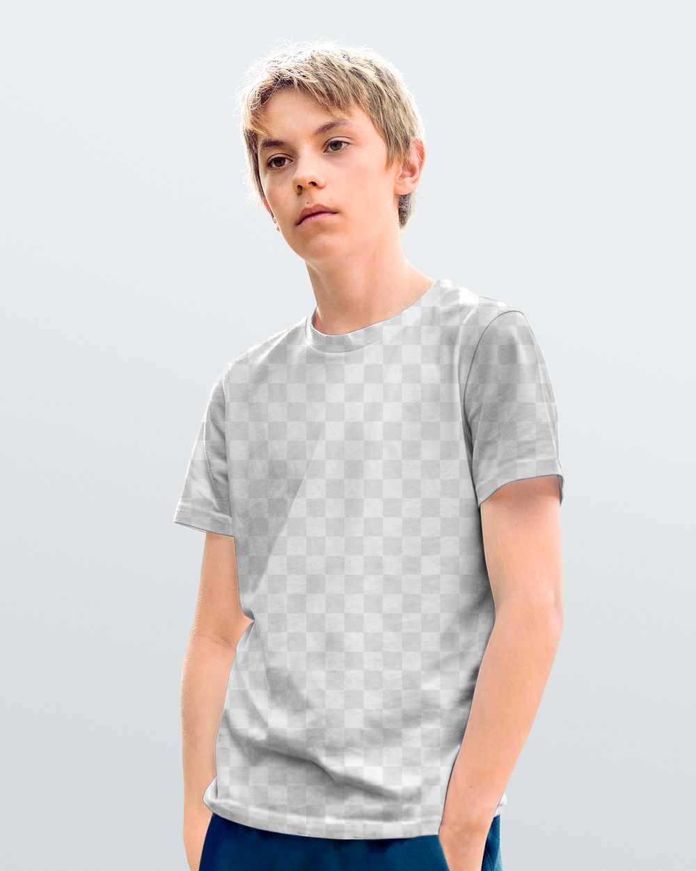 T-shirt PNG mockup, boy&rsquo;s apparel fashion