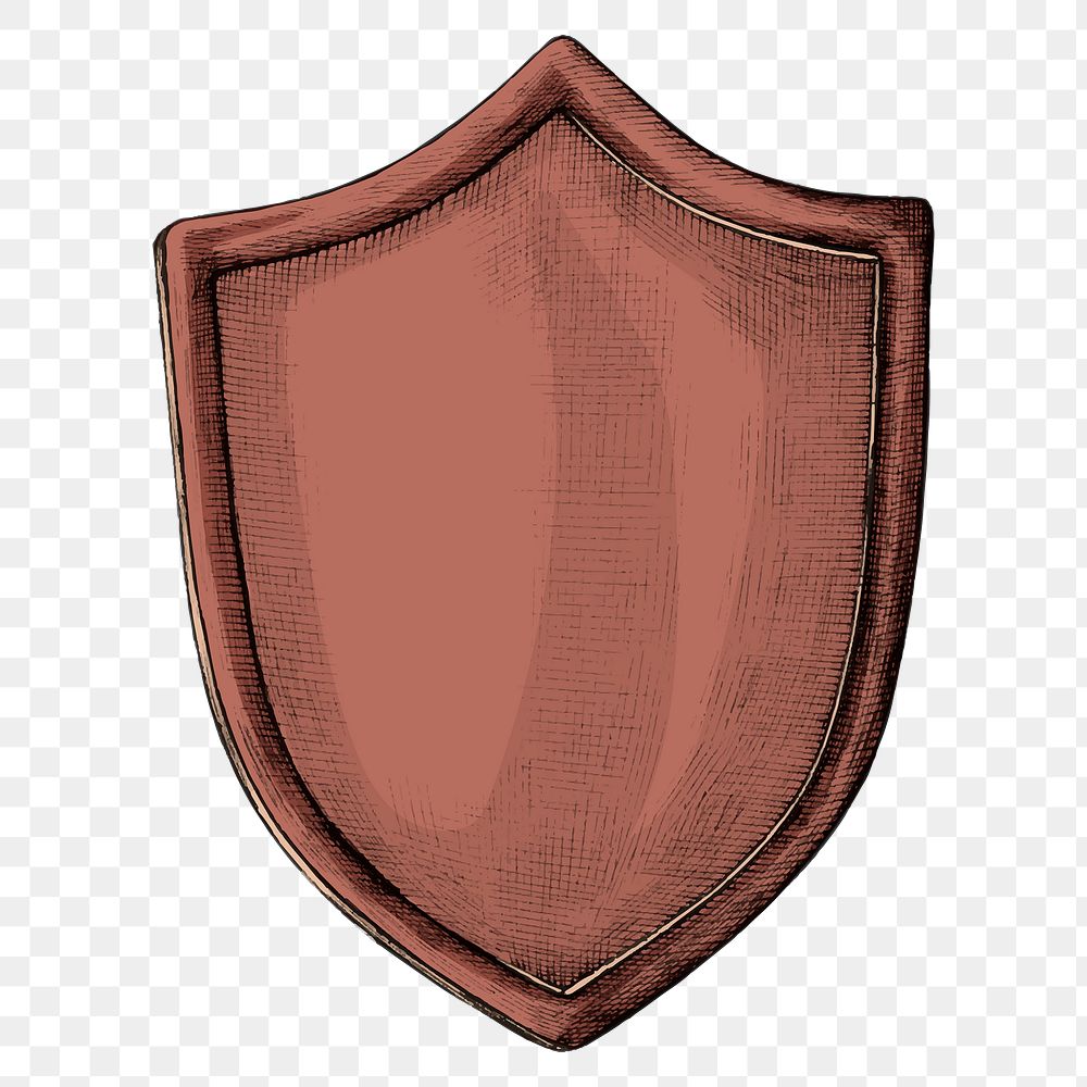 Cartoon shield png icon clipart