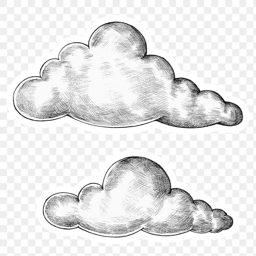 Png cloud drawing clipart icon
