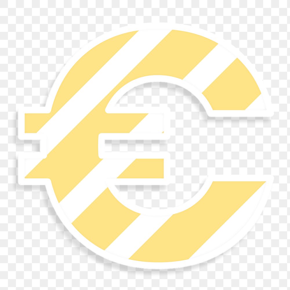 Png euro sign yellow font