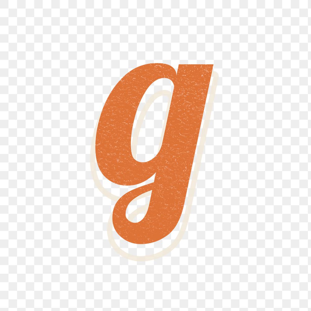 Letter G png alphabet lettering