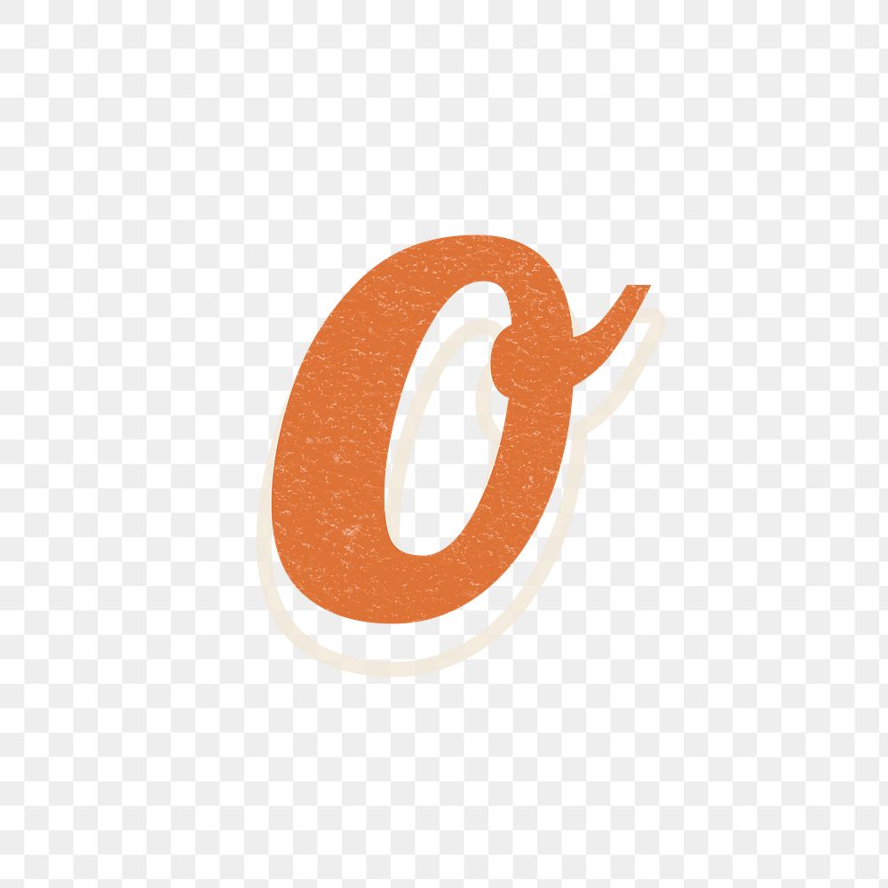 O letter vintage font lettering alphabet