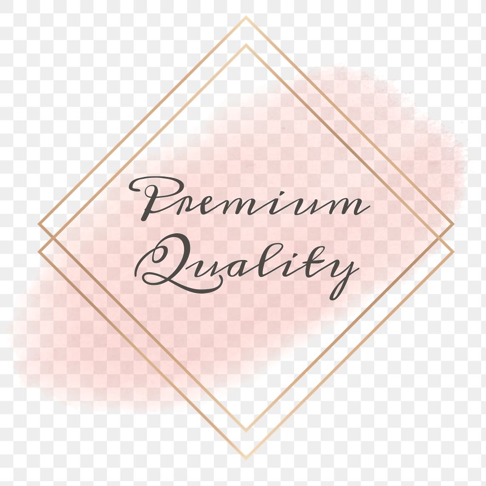 Premium quality png pastel frame