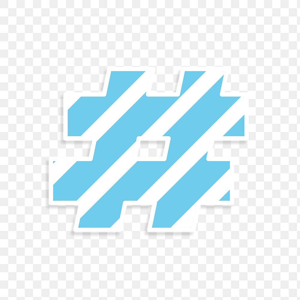Png hashtag symbol strip pattern