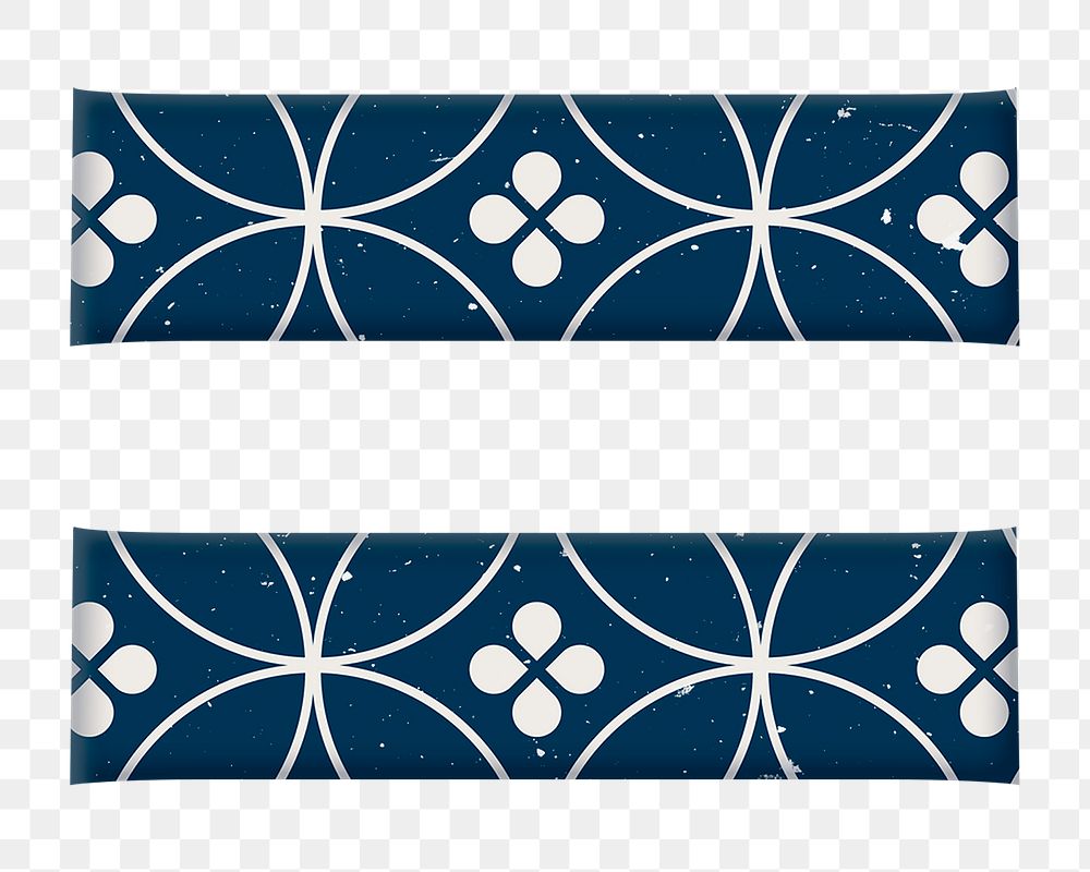 Png equal sign geometric Japanese inspired pattern font