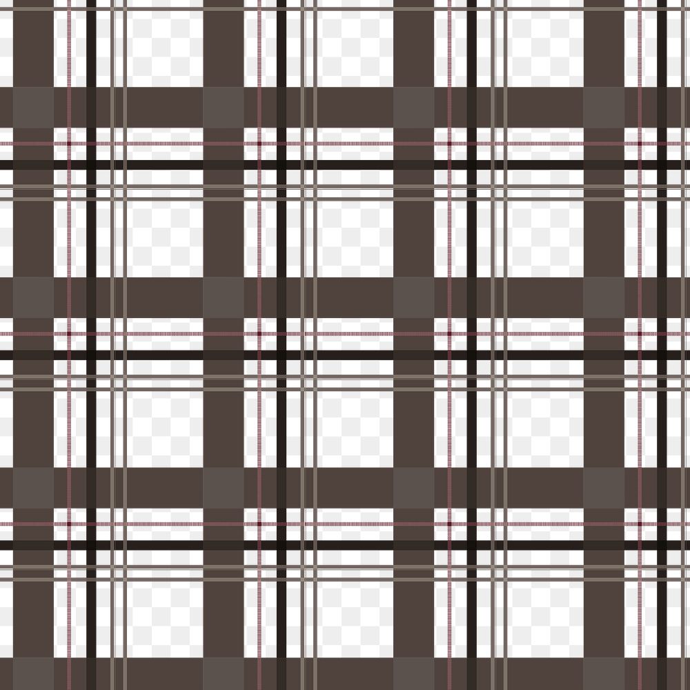 Tartan checkered png background, brown pattern design