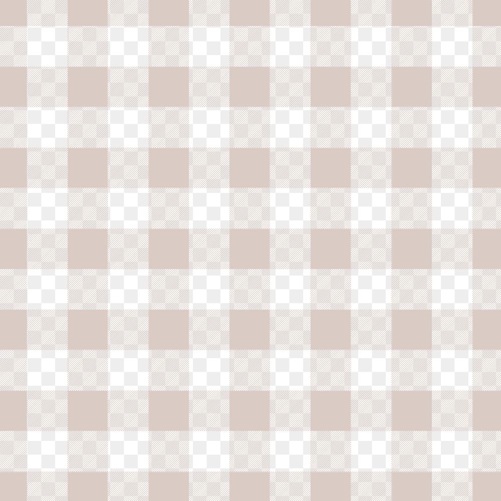Tartan checkered png background, brown pattern design