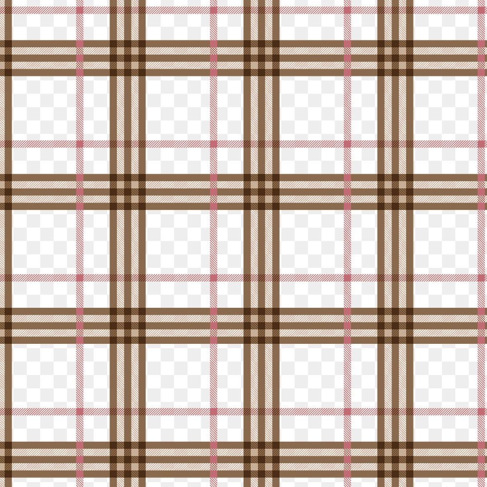 Seamless checkered png background transparent, color tartan, traditional Scottish design