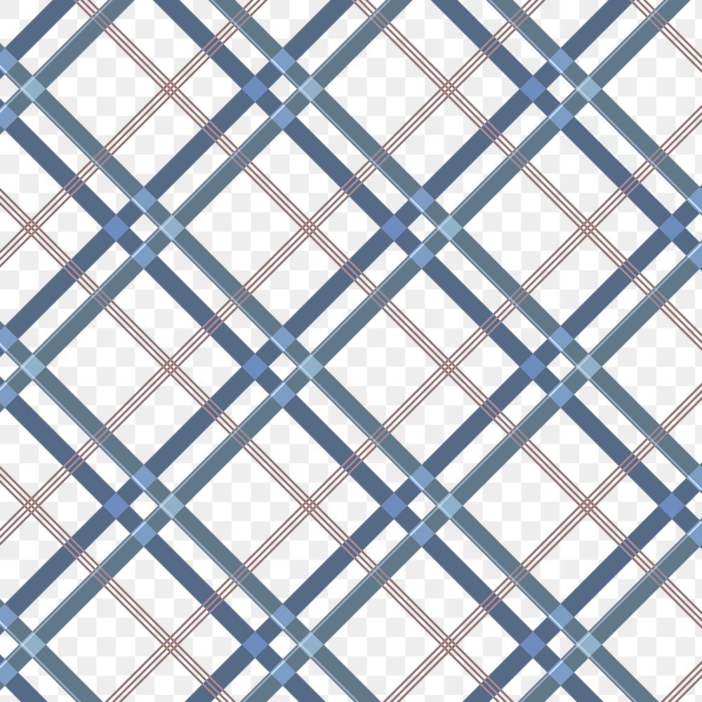 Geometric pattern overlay png background, blue checkered plaid design