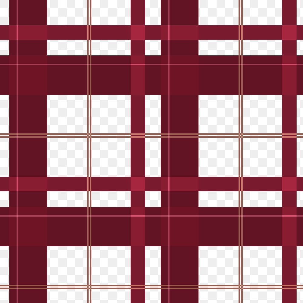 Checkered pattern png background, red pattern design