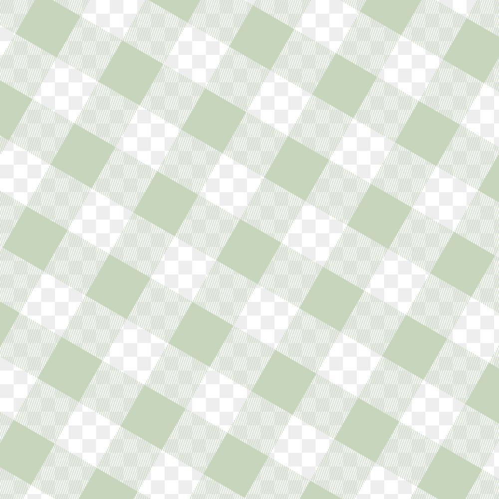 Checkered pattern png background, green pattern design  