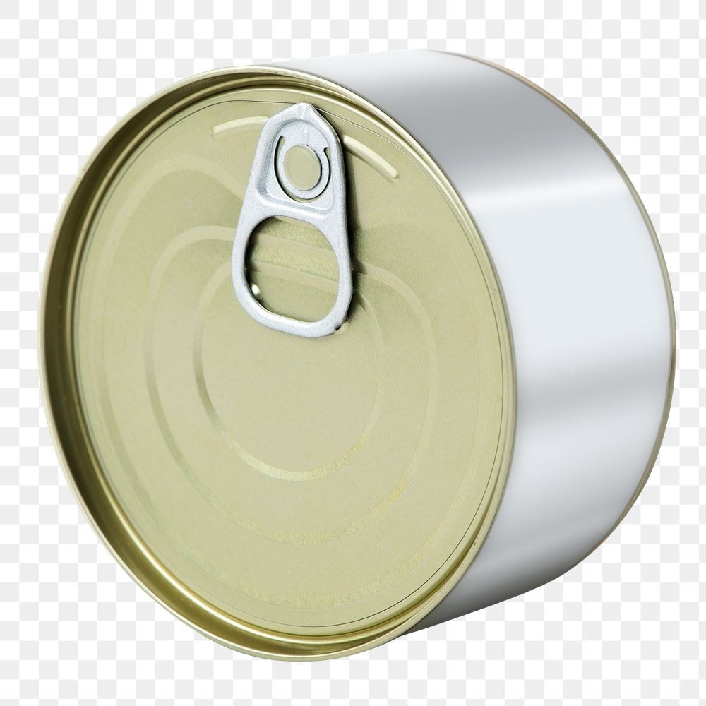 Canned fish element transparent png