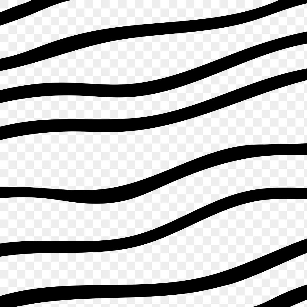Png vintage abstract black white wave pattern background, remix from artworks by Samuel Jessurun de Mesquita