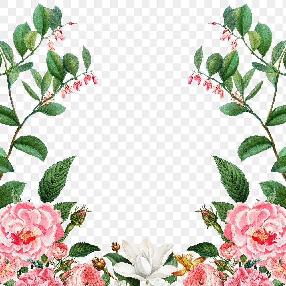 Botanical frame design