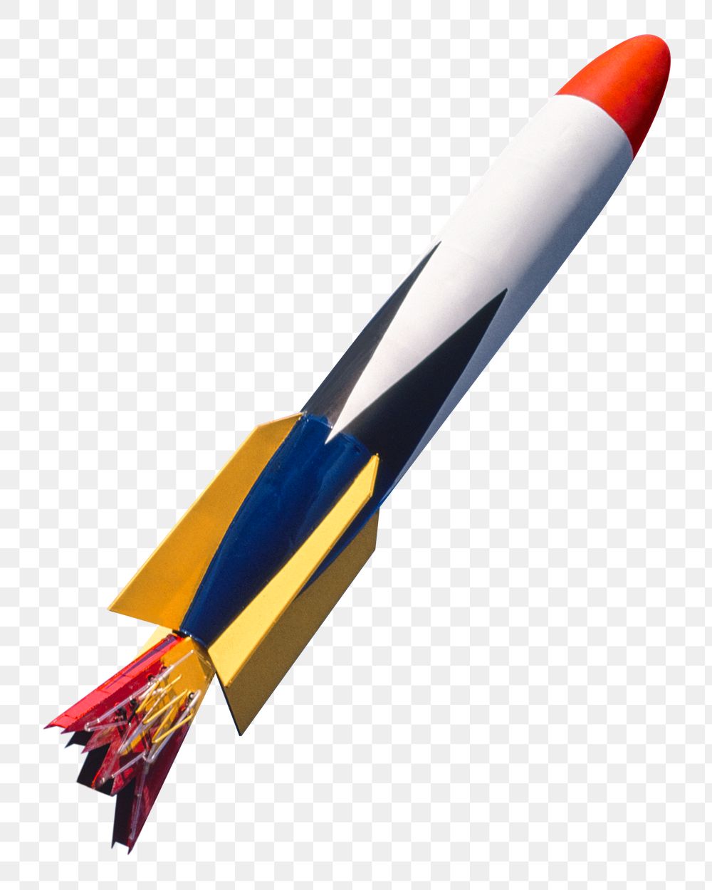 Rocket png sign, remixed from artworks by John Margolies