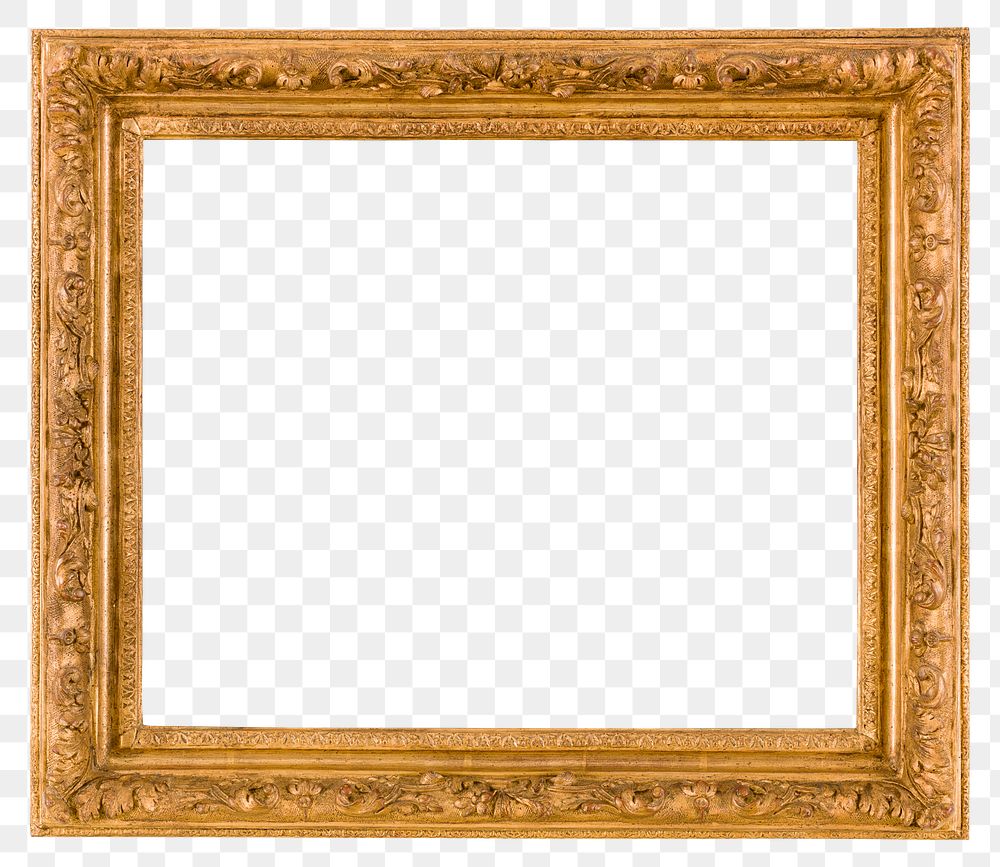 Frame png mockup, remixed from the artworks by Louis Abel-Truchet