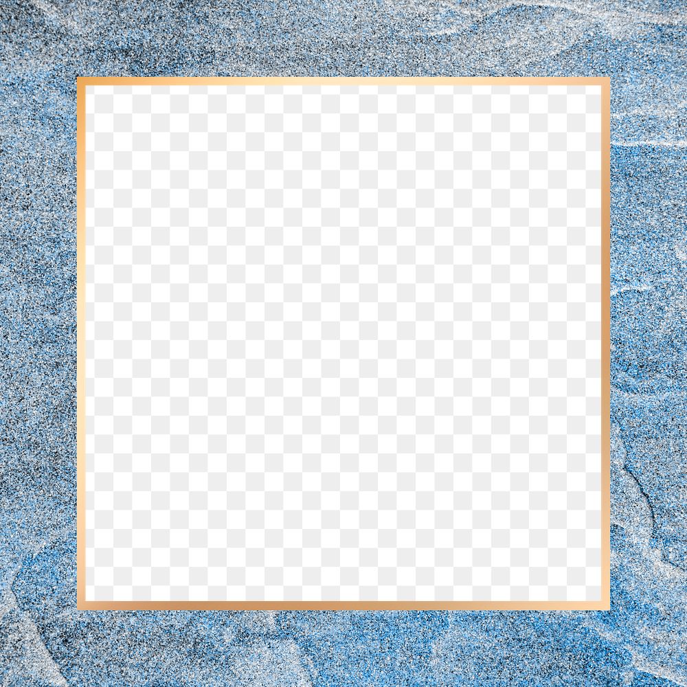 Png square border frame texture background