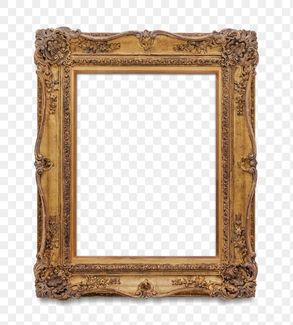 Golden Oval Frame PNG Transparent Images Free Download, Vector Files