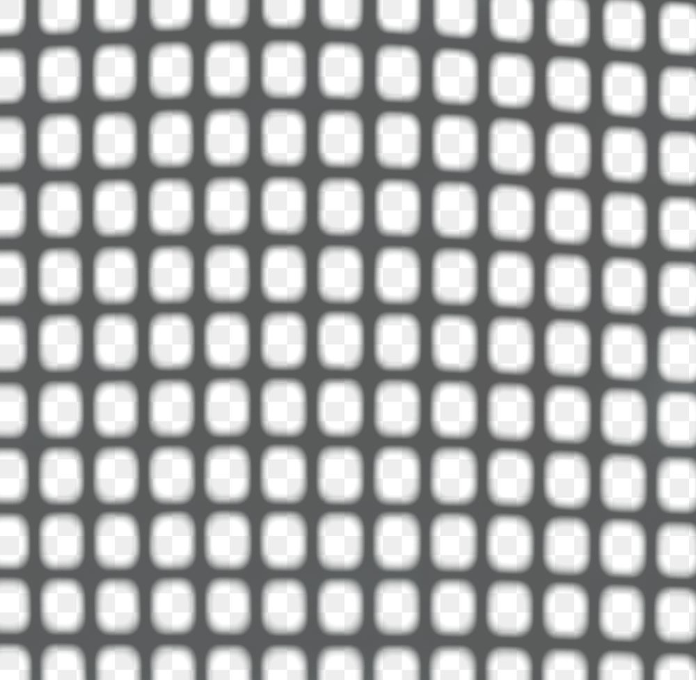 PNG Shadow of wire mesh, transparent background