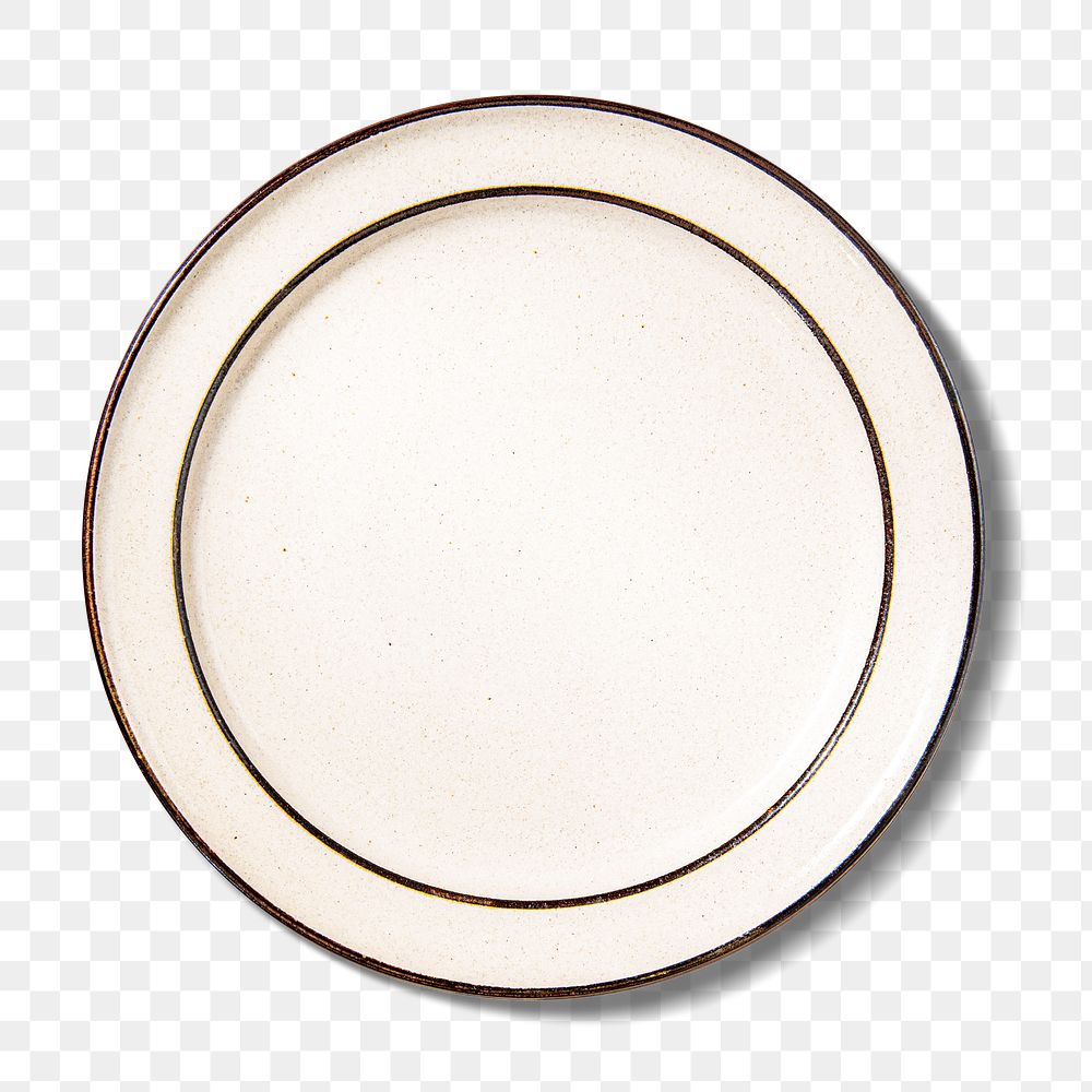 White plate png tableware 