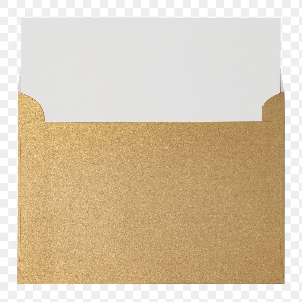 Beige envelope png, stationery sticker