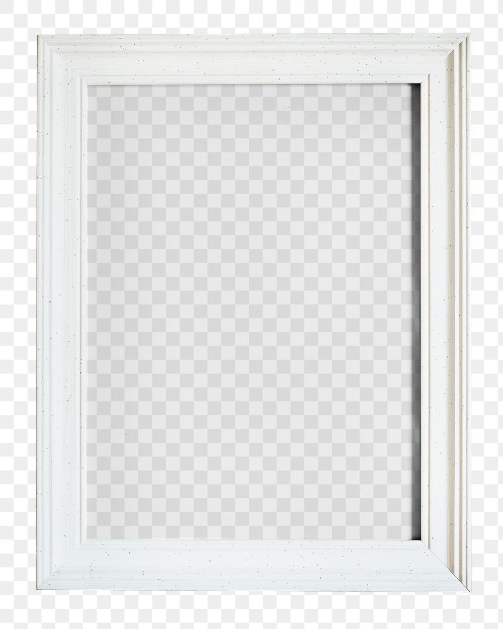 Picture frame png mockup, transparent design 