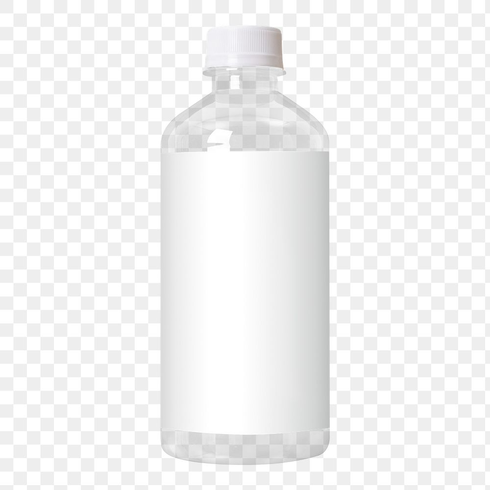 Premium Vector  Plastic bottle for drinking water transparent