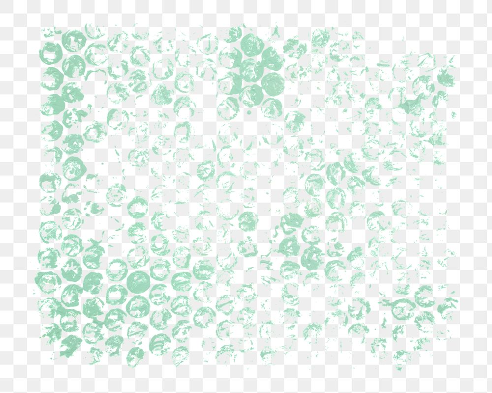 Bubble wrap texture png sticker, transparent background