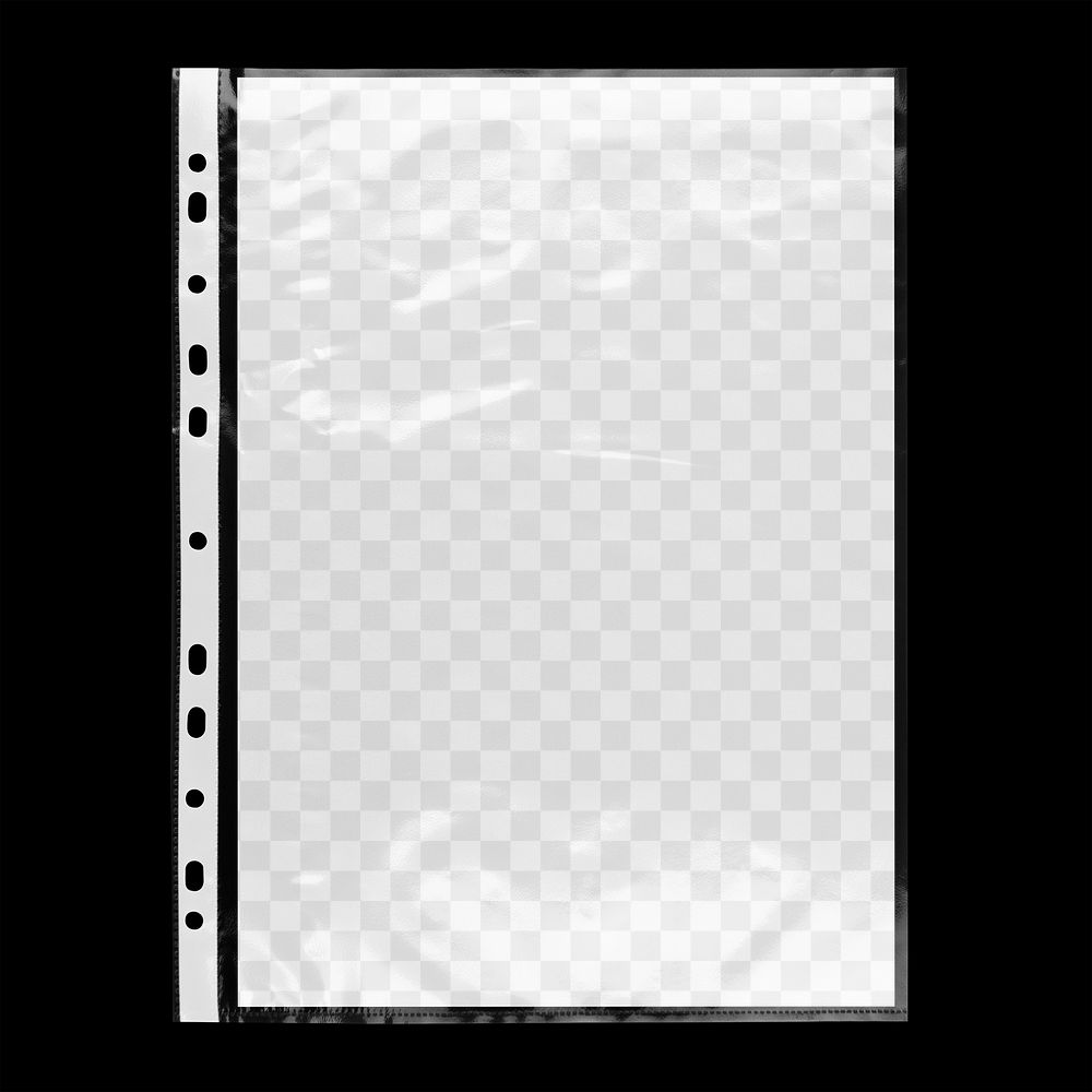 Folder insert mockup png transparent, product packaging design 