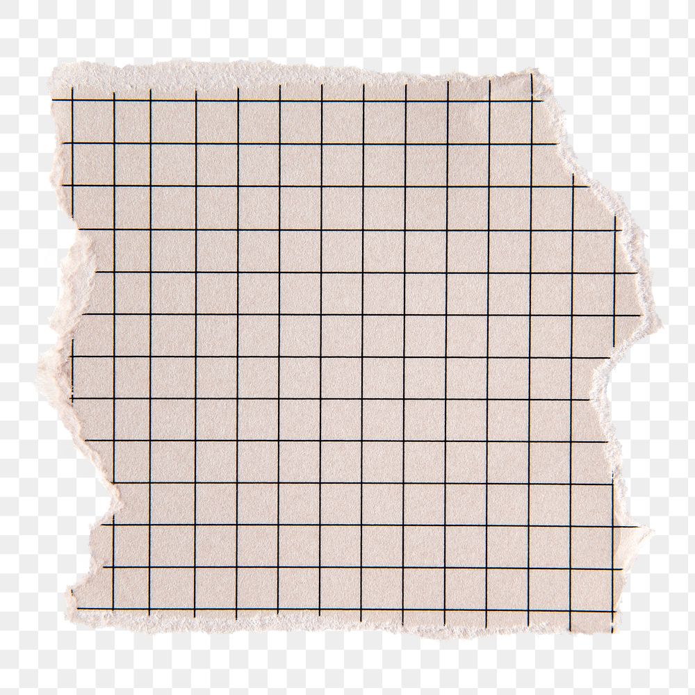 Pink png grid paper note, stationery element, transparent background