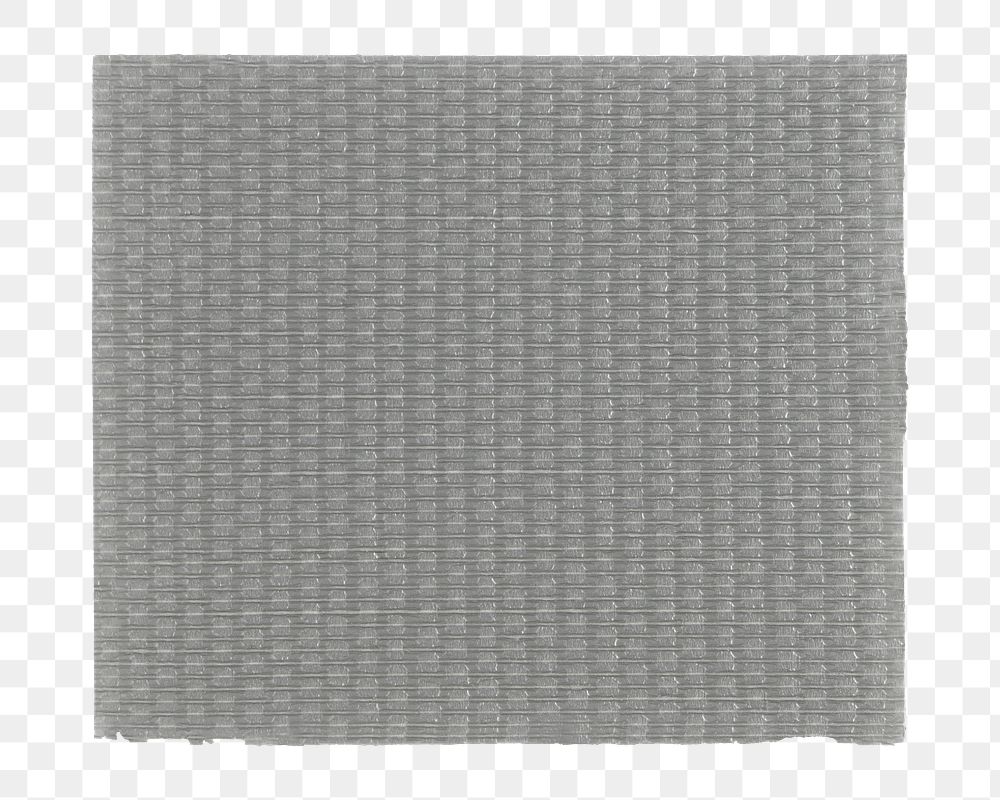 Silver tape png sticker, transparent background