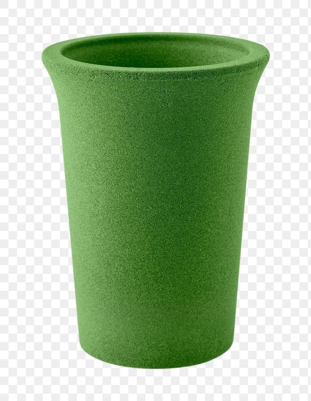 Green planting pot design element