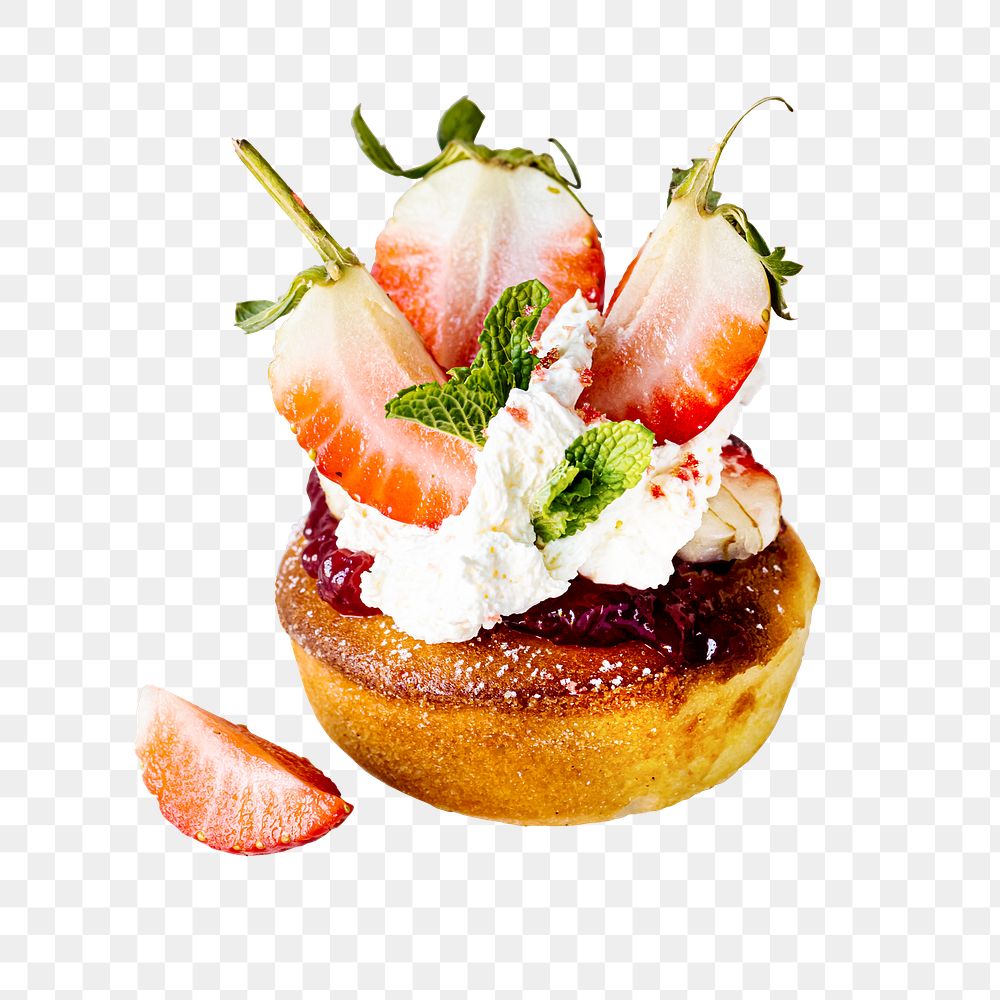 Png mini strawberry shortcake mockup