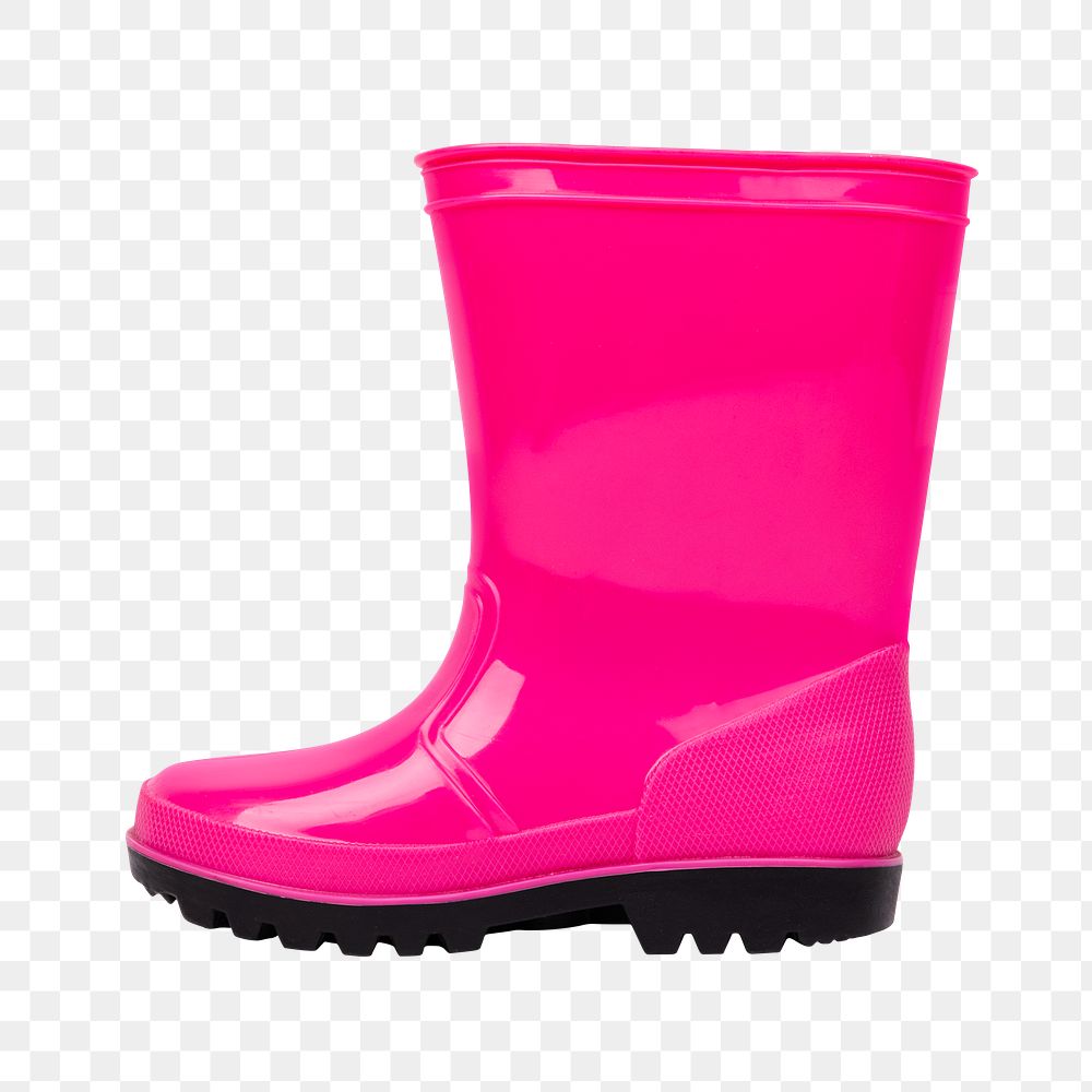 Png pink rain boots mockup | Free PNG Sticker - rawpixel