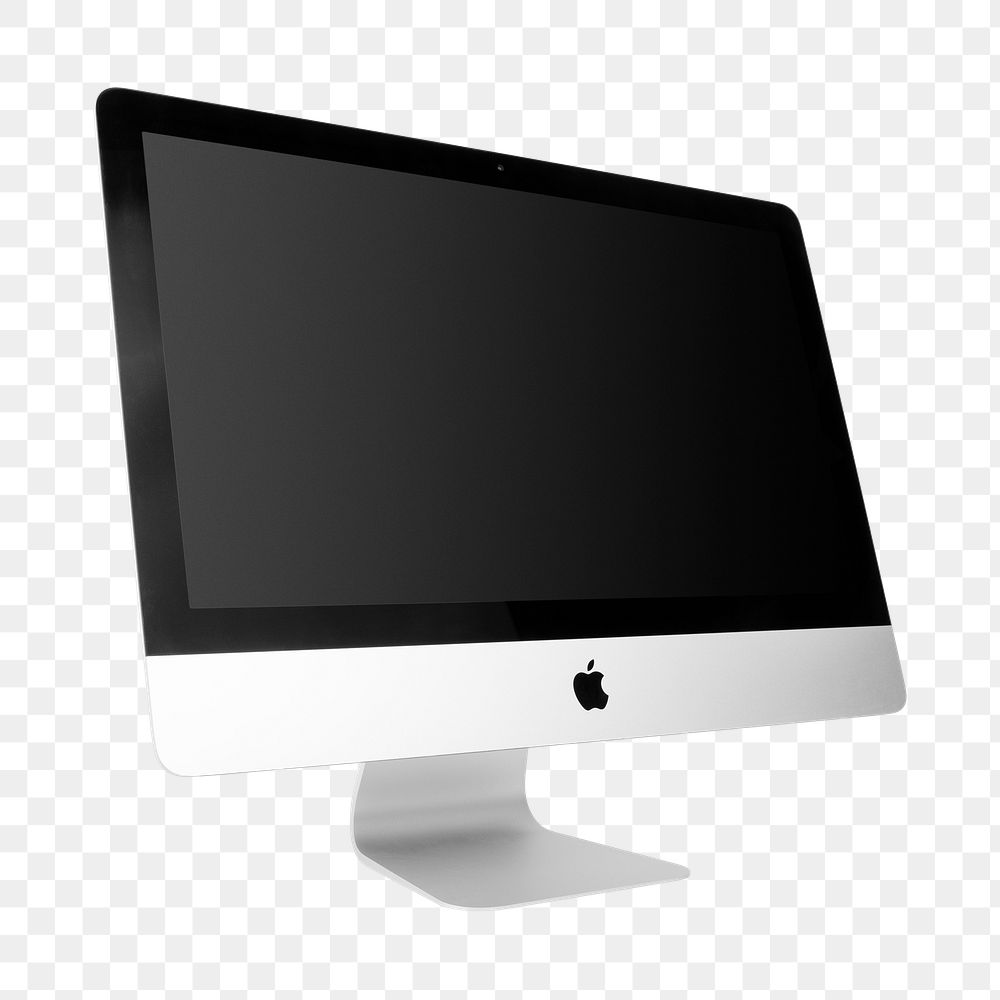 iMac Pro Apple computer png mockup. SEPTEMBER 14, 2020 - BANGKOK, THAILAND