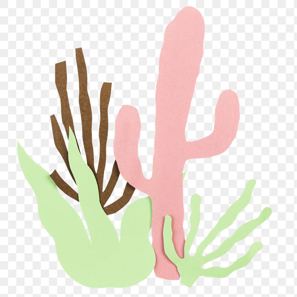 Plant png sticker DIY paper craft