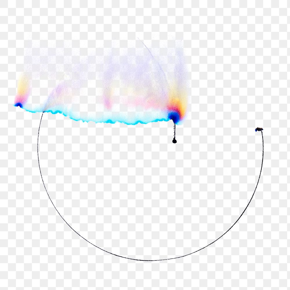 Aesthetic abstract chromatography art vector circle element