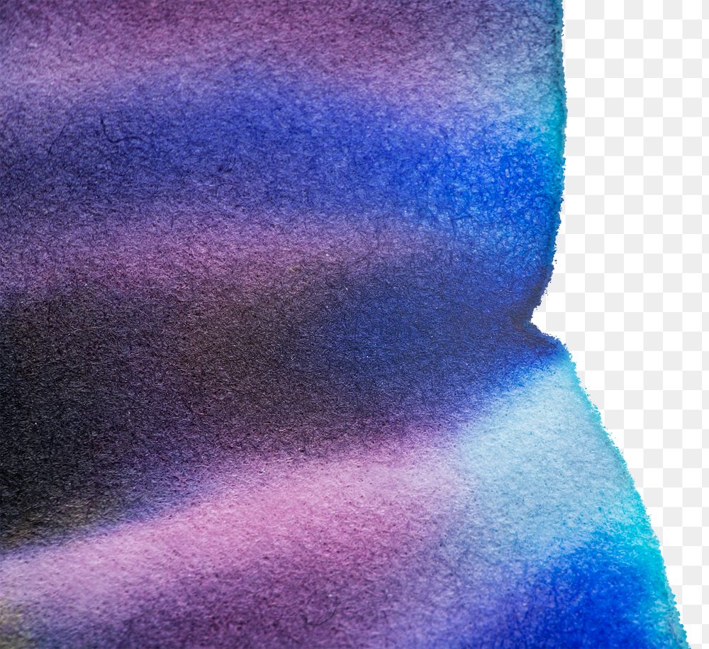 Aesthetic abstract chromatography art png border
