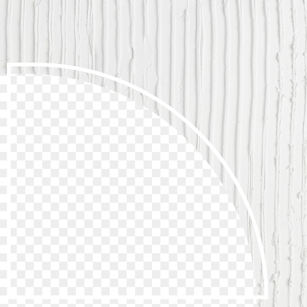 Png white textured frame mockup