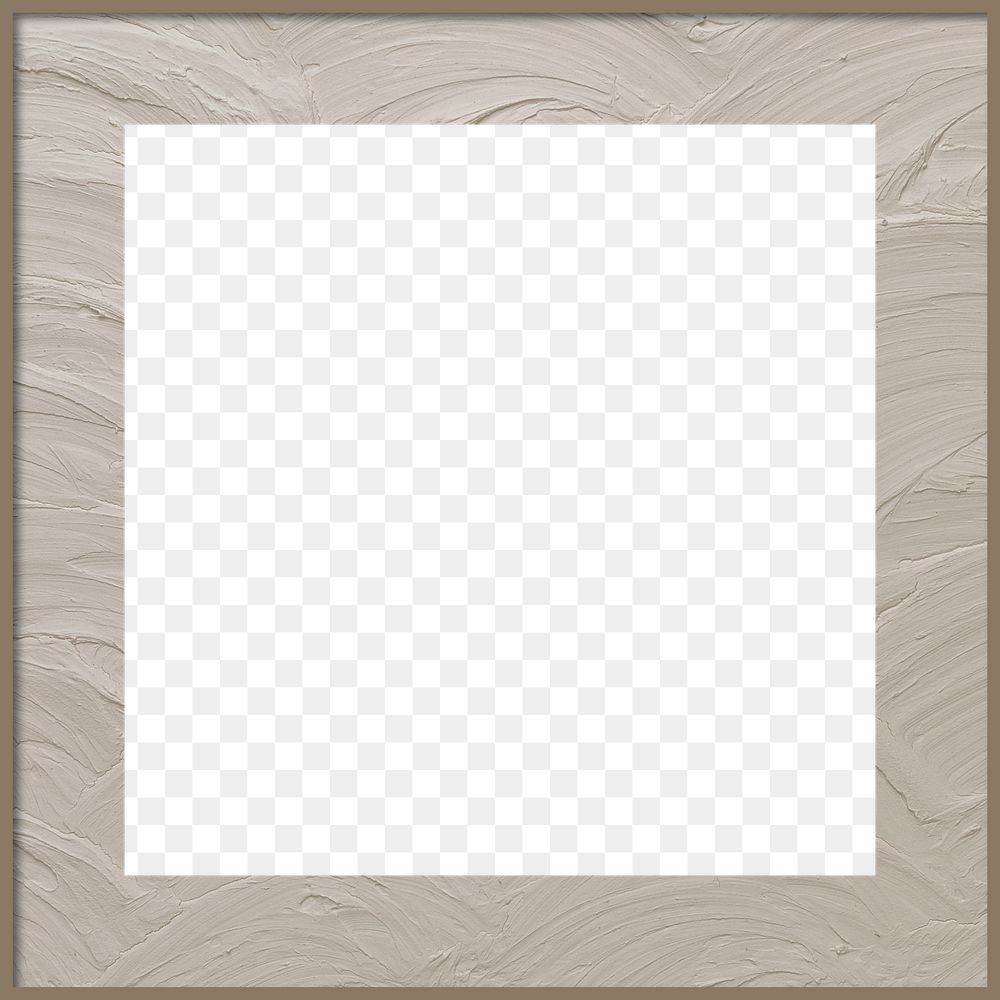 Png beige textured frame mockup