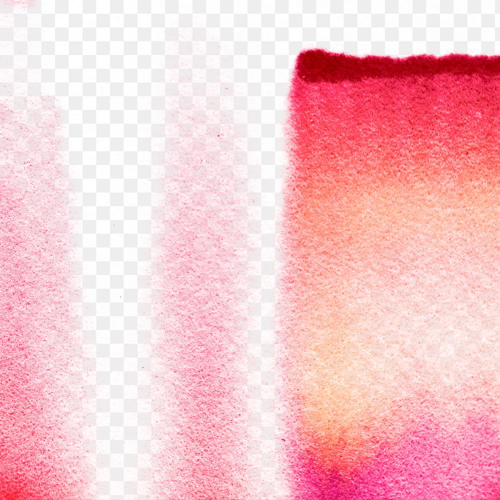 Aesthetic abstract chromatography png background in pink colorful tone